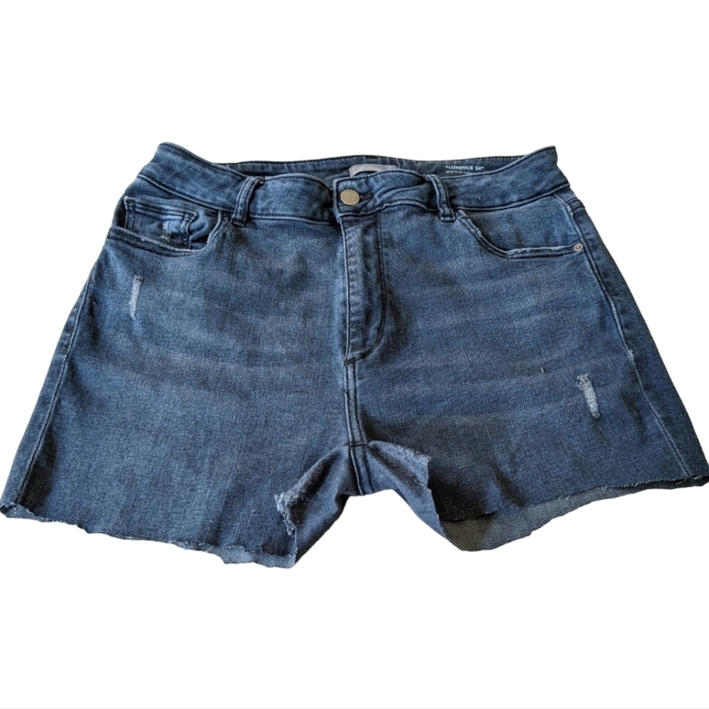 DL1961 Florence Mid-rise Instasculpt  31" waist cut offs 2.5 In Inseam
